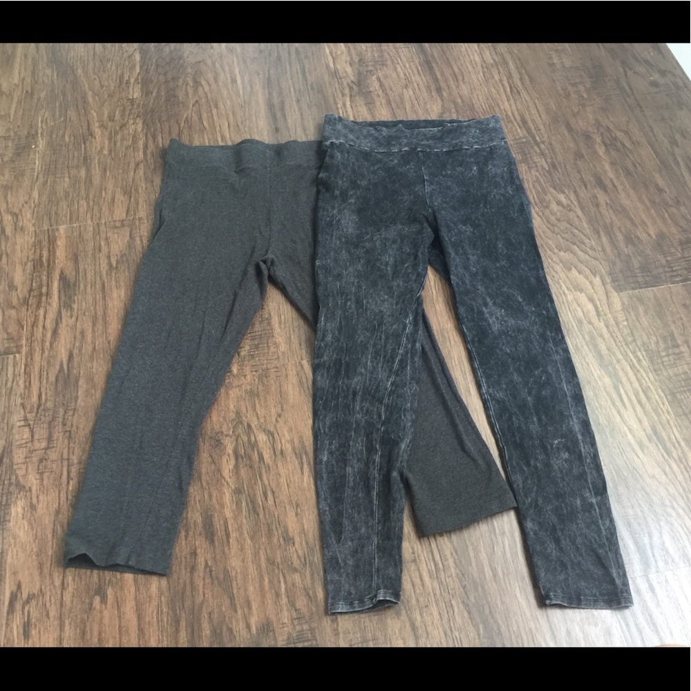 Set of 2 Grey Leggings
